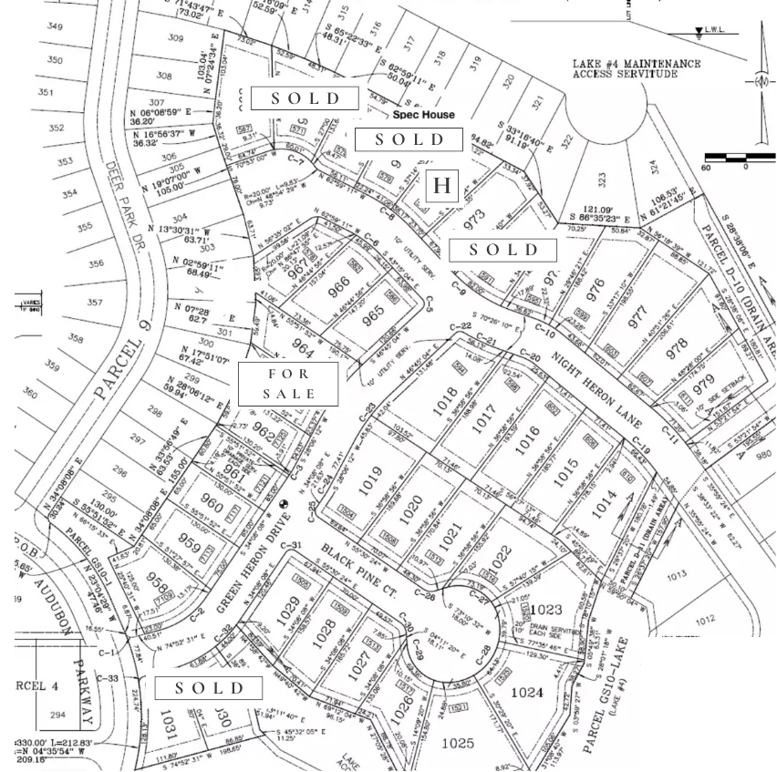 Map of Bedico Creek