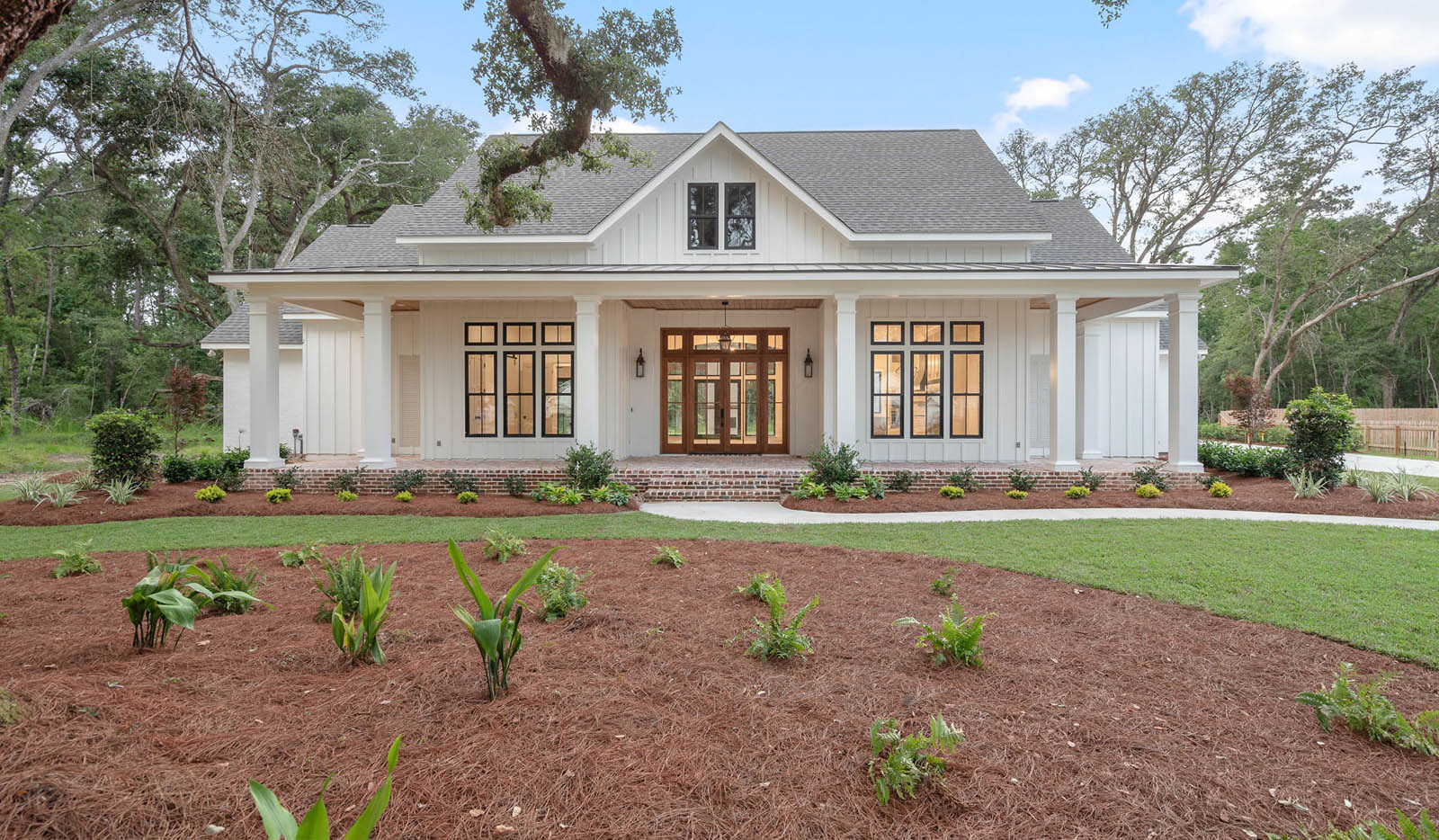 A custom home in Louisiana by Hurley Homes